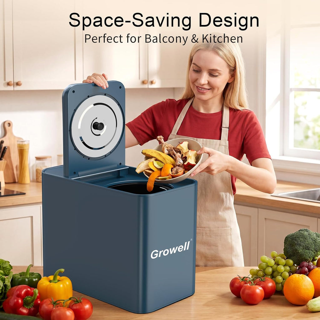 3.2L Electric Composter, Countertop Food Waste Indoor Compost Bin